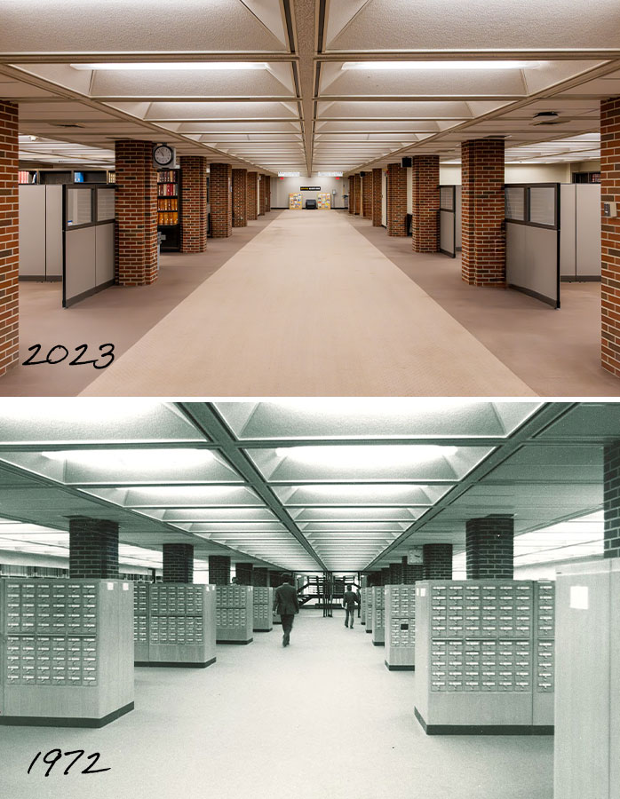 Main Library Then and Now