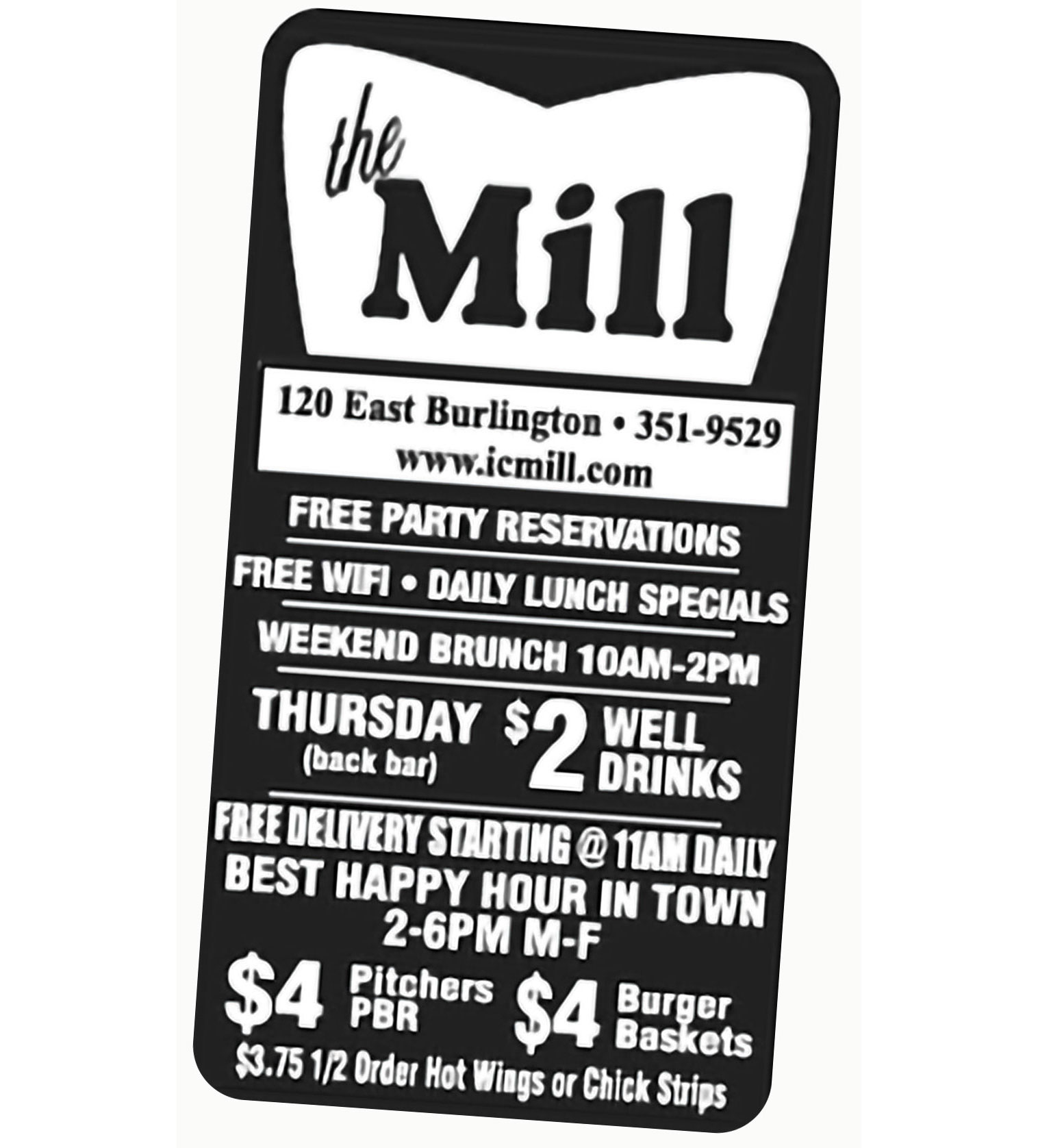The Mill advertisement