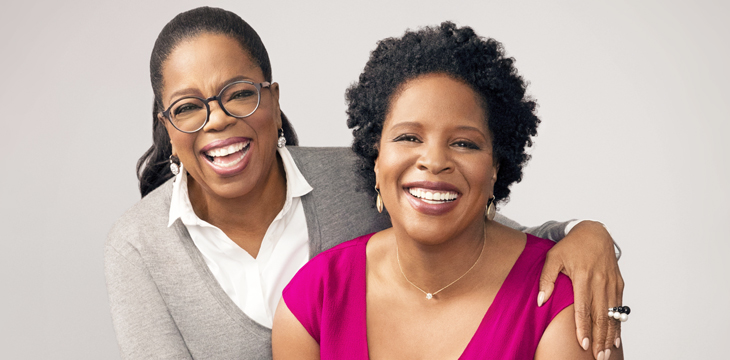 Oprah Winfrey and Tayari Jones