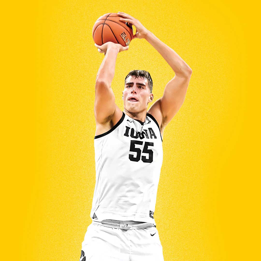 Luka Garza closes his historic career at Iowa's Carver-Hawkeye Arena