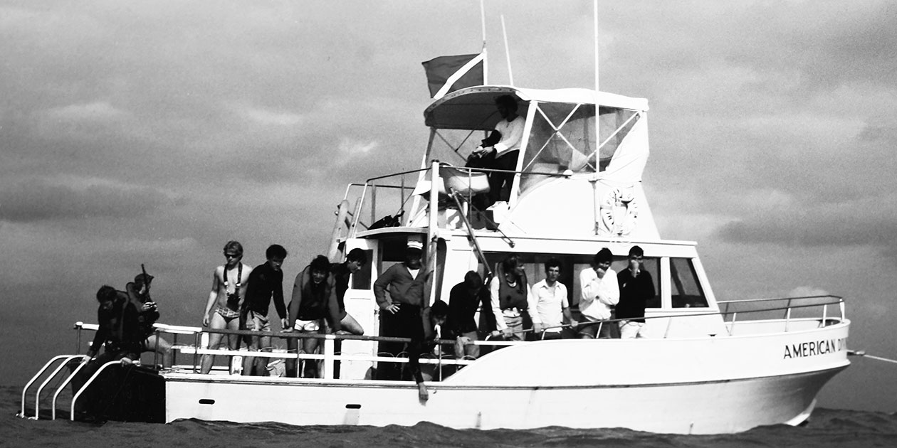 Iowans aboard the American Diver vessel