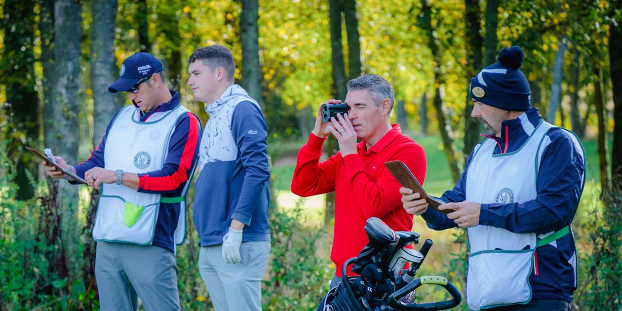 Caddies Working