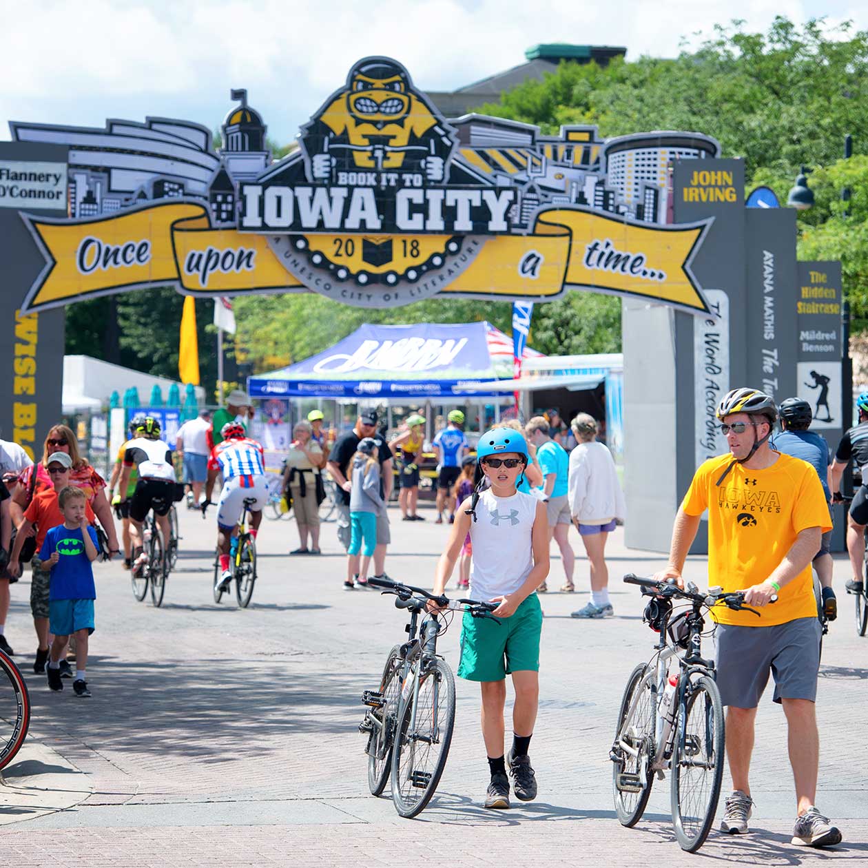 RAGBRAI's 50th Anniversary Ride Coming Through Iowa City University