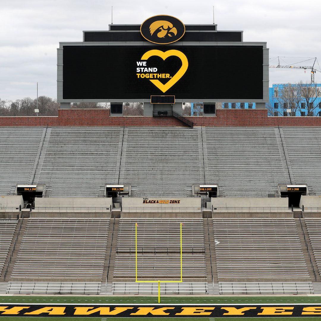 Kinnick Stadium Videoboard