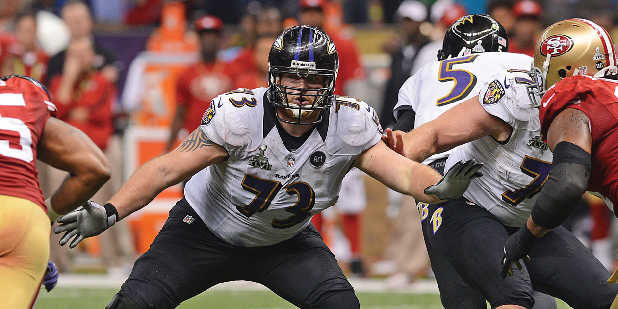 Pro Bowler Marshal Yanda on the Steelers-Ravens rivalry and what's  different about Iowa 