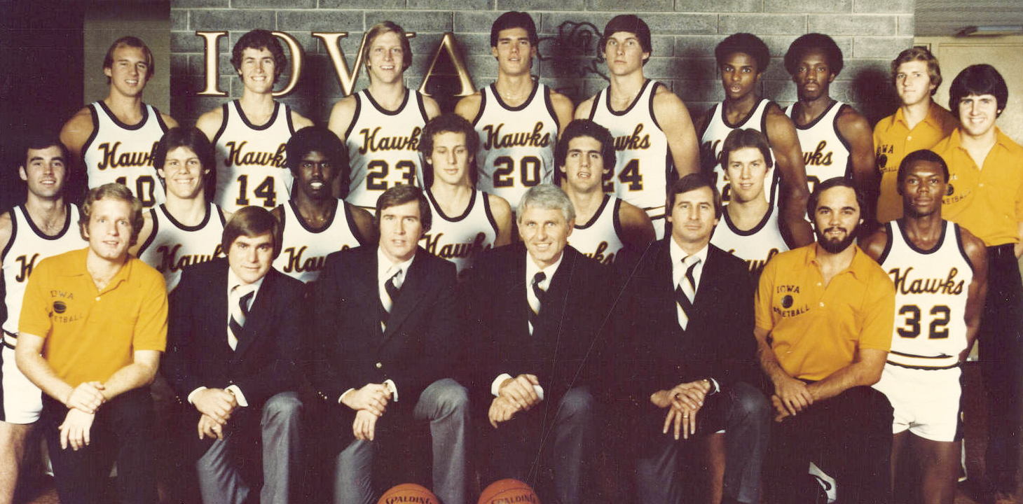 Team Photo of the 1979-80 Iowa Basketball Team