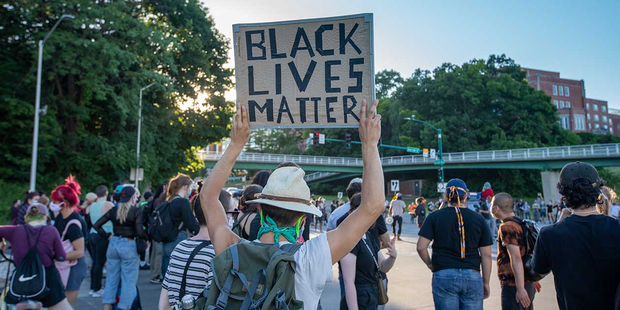 Black Lives Matter Protester