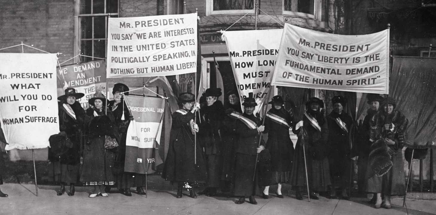 Suffragists
Picketting