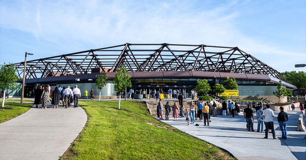 Commencement at Carver-Hawkeye Arena