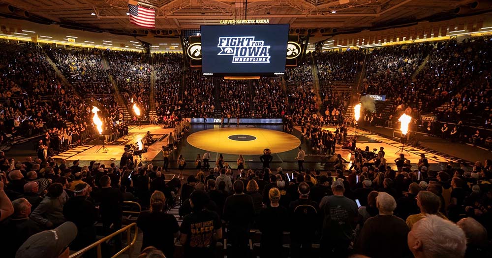 Wrestling at Carver-Hawkeye Arena