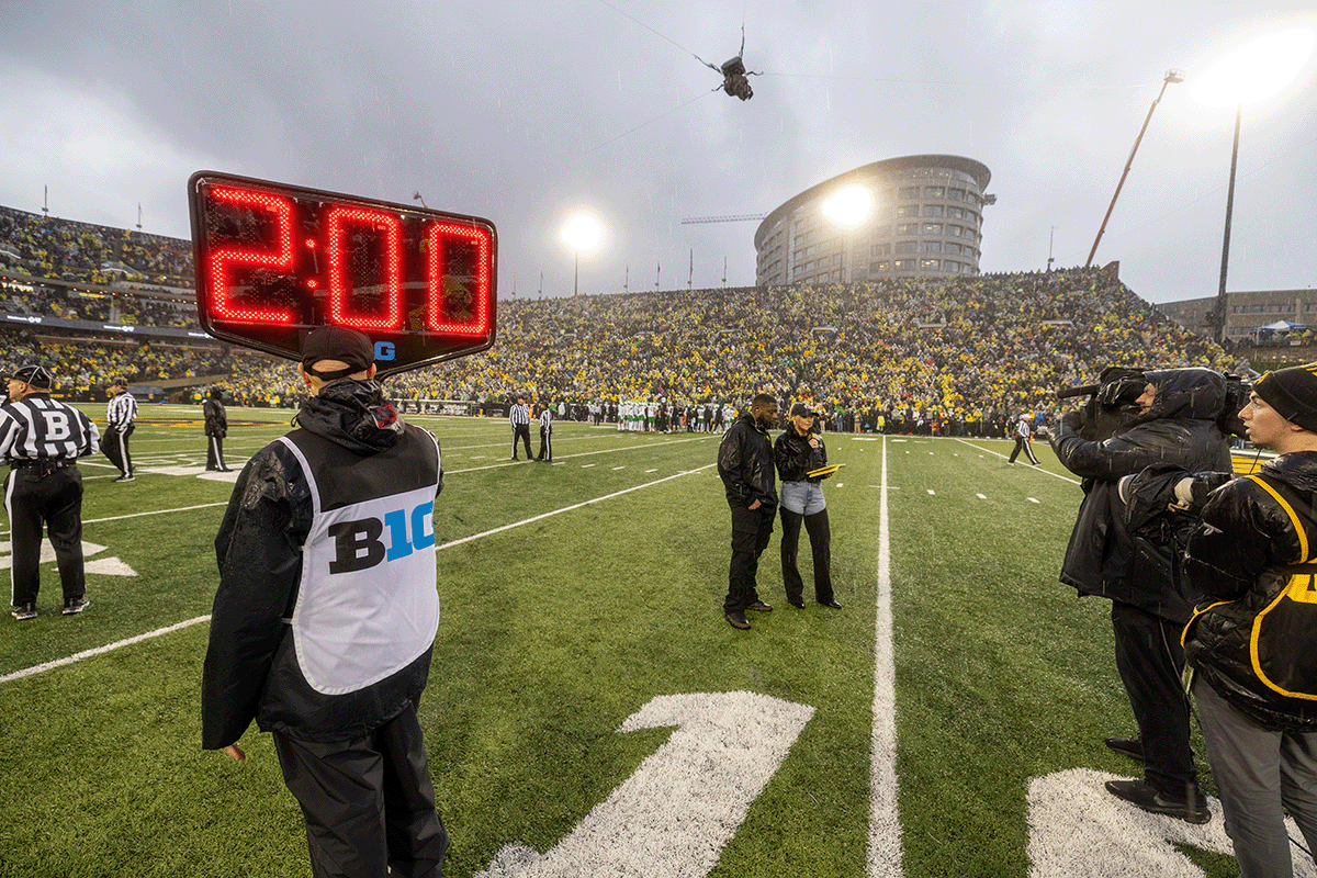 TV timeout clock