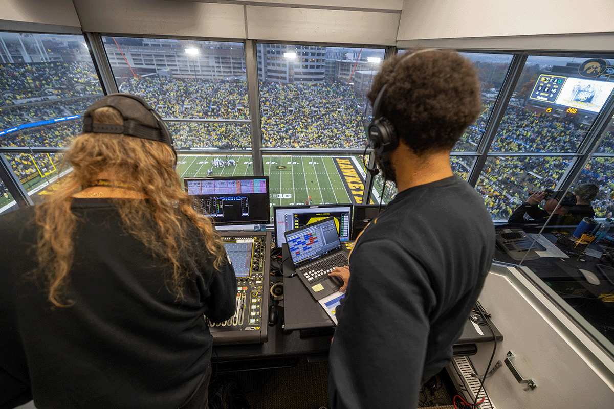 DJ in booth