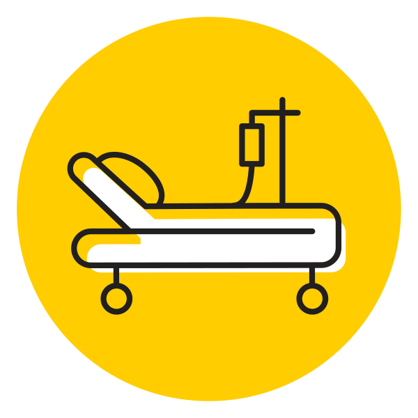 hospital bed icon