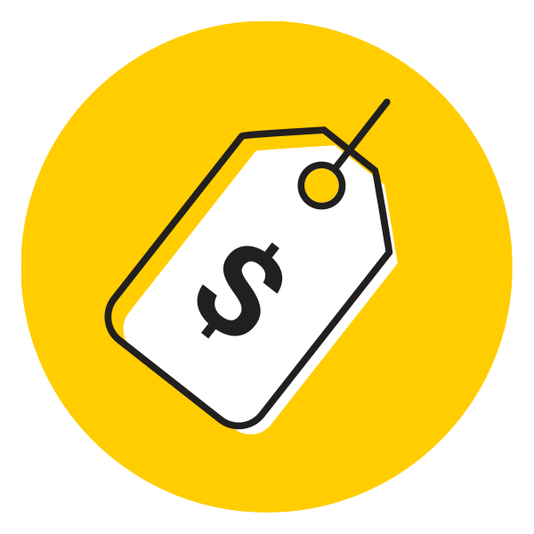 dollar tag icon