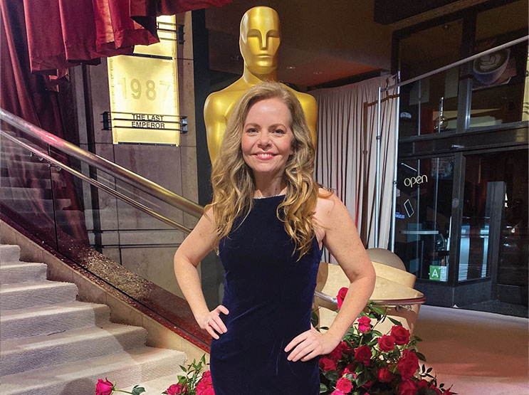 Photo of Lisa Dondlinger at Oscars