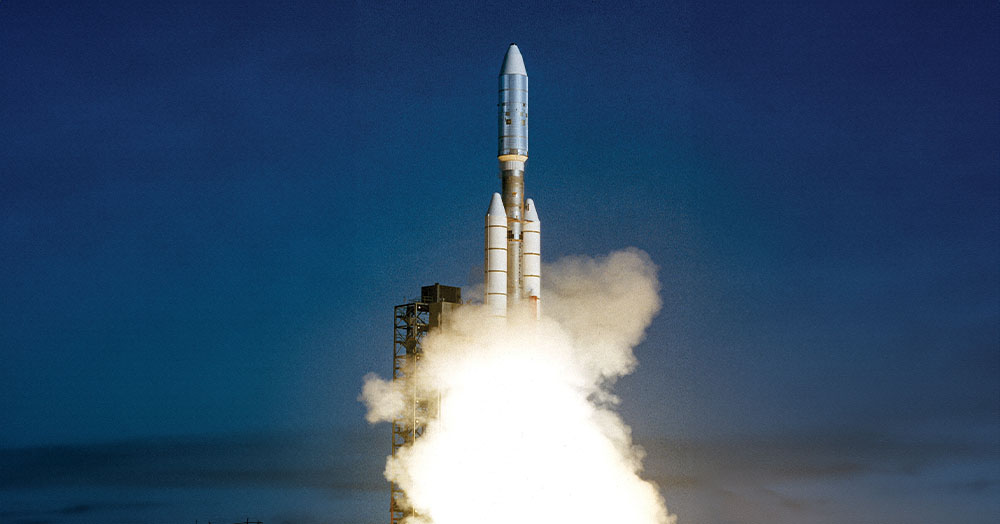 Voyager probe launch