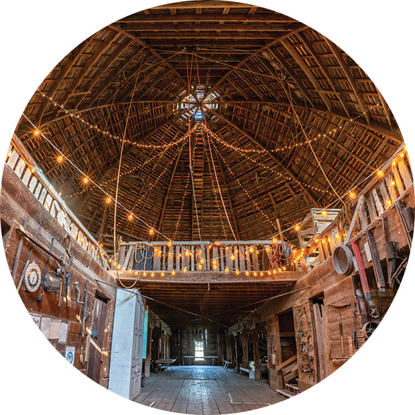 Secrest Barn Interior