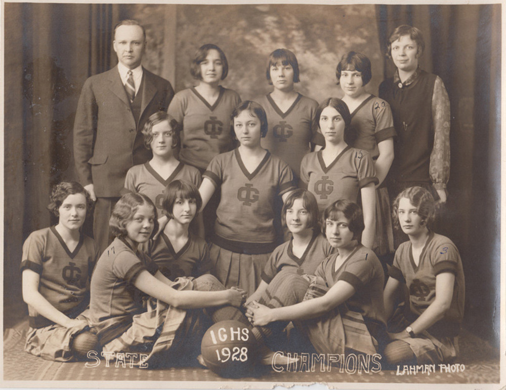 Ida Grove High School girls basketball team