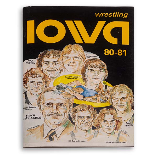 1980 Wrestling Program