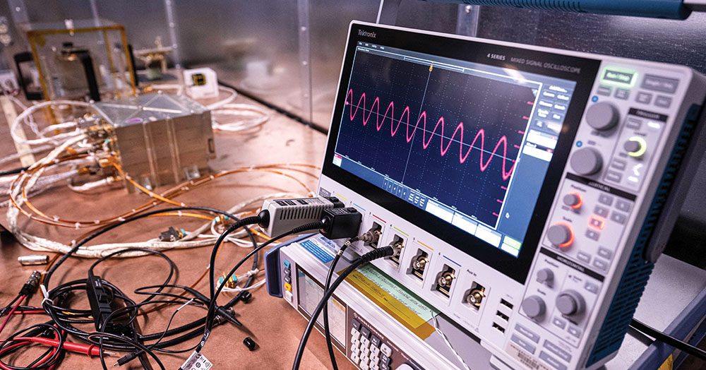 Satellite testing