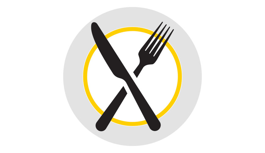 dinner plate icon