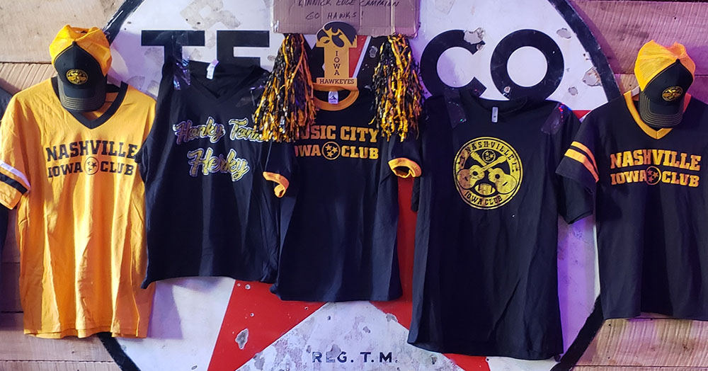 Nashville Iowa Club merchandise