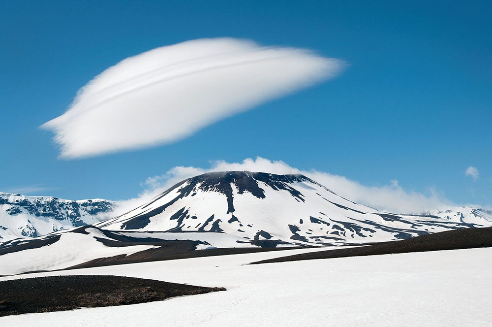 Lenticular Cloud Over Vent Mountain
