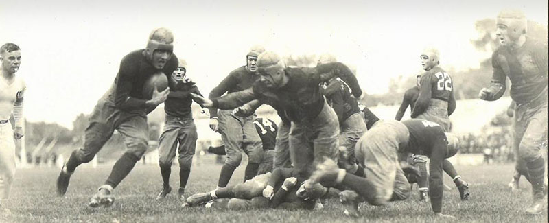 Football game in 1921