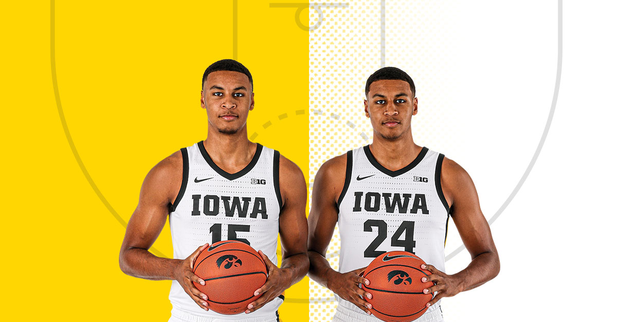 Murray twins combine for 52 points as Iowa crushes Utah State - Hawk Fanatic