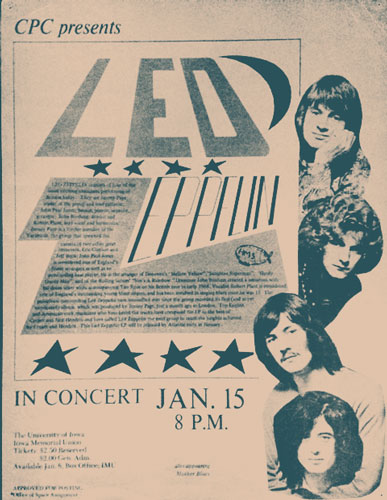 Led Zeppelin poster