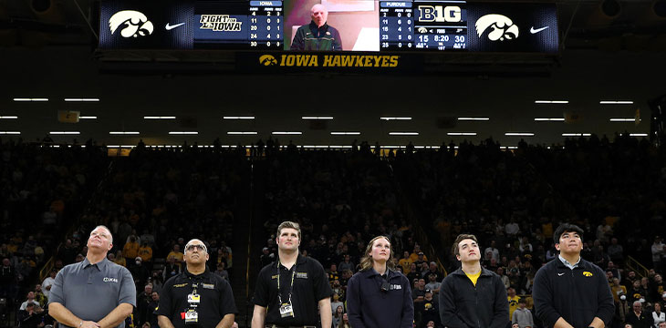 Emergency responders honored at Carver Hawkeye Arena