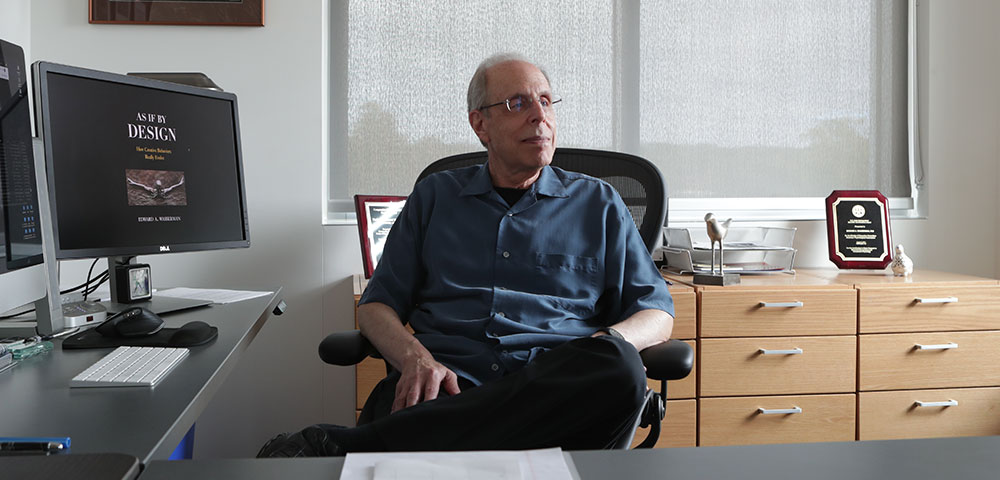 Wasserman in his office